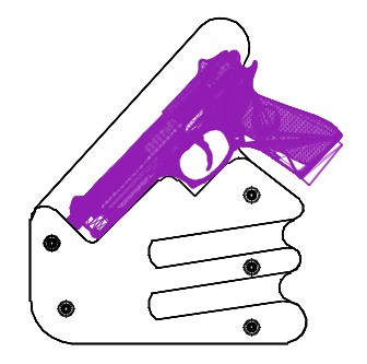 Подставка для пистолета